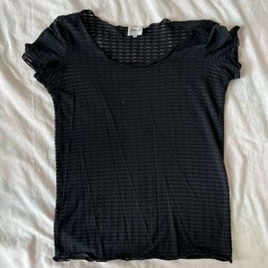 Armani mesh top
